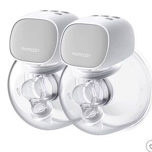 Momcozy White Breast Pump Set